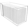 Transparent Z-shaped tissue box