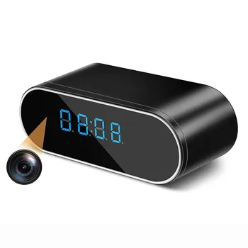 Amazon Hot Sale Smart Clock IP Spy Camera 1080P HD Home Security With Night Vision Hidden Mini Camera WiFi