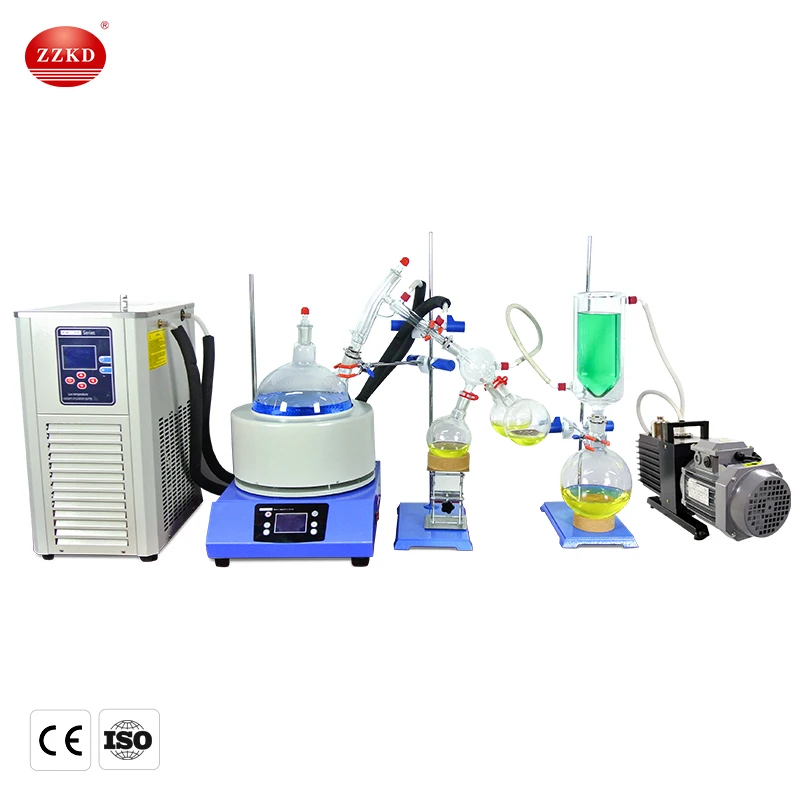 2l 5l 10L 20l Lab Vacuum C Bd Fractional Short Path Shortpath Distillation Equipment for Extraction