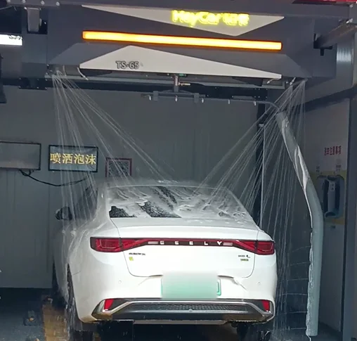 Touchless 24 Hours Unattended Automatic/semi-automatic Car Wash Equipment Station/Auto Detailing Clean Machine