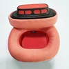 Malla roja (tela de malla)