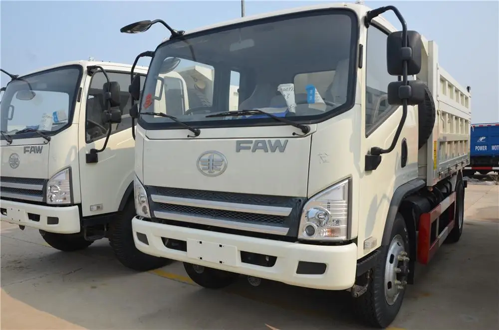 Used Low Price 4x2 Faw Small Tipper Dump Truck for Sale