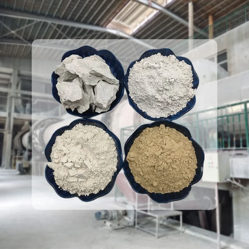 Wholesale bulk organic bentonite yellow white calcium sodium bentonite active white clay high viscosity clay