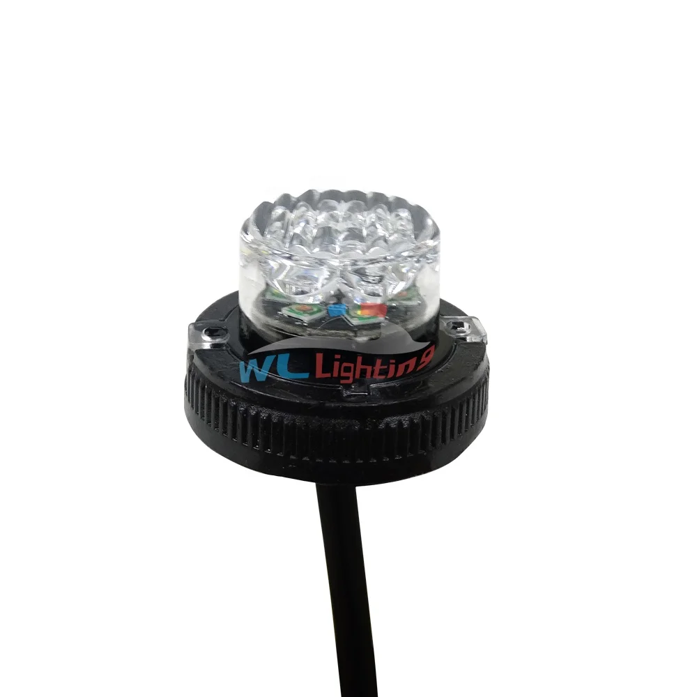 Аварийный автомобиль, миниатюрный светодиодный полицейский фонарь, скрывающий мигающий стробоскоп, скрывающий путь, поверхностное монтажное освещение для автомобиля