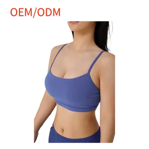 2026 Ladies Sexy Workout Gym Wear Sports Bra High Impact Open Back Sports Bra