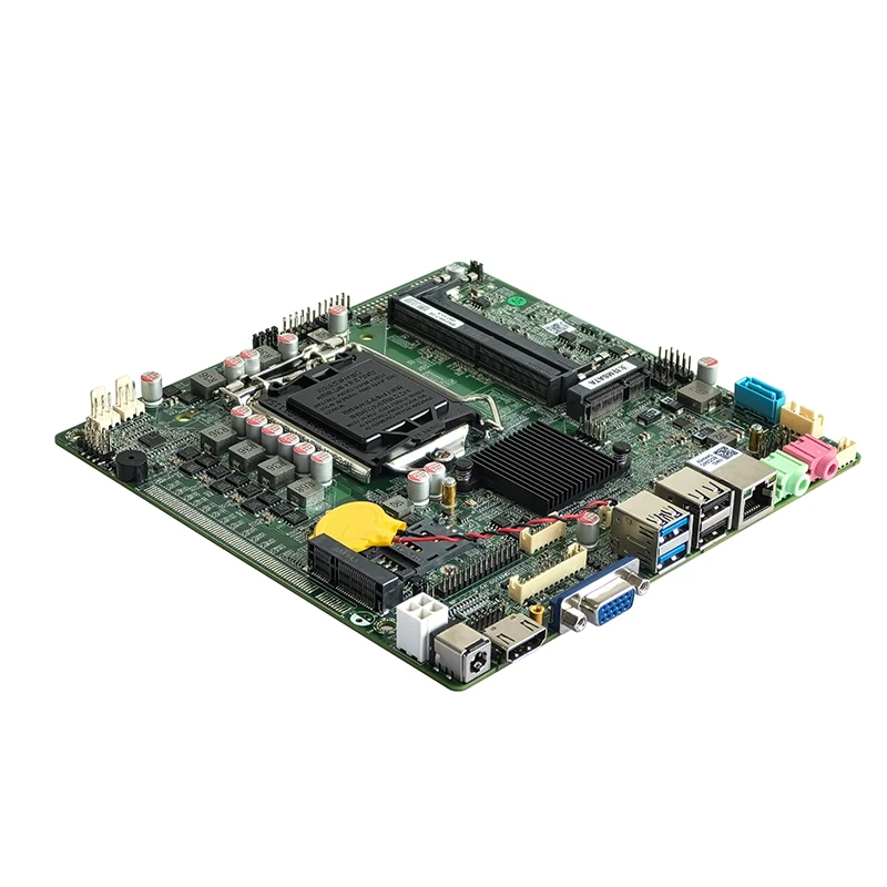 2026 ELSKY Intel LGA1151 Motherboard Manufacturer PCI-E X16 QM3100 Barebone Coffee Lake 8th and 9th Gen Desktop Processors
