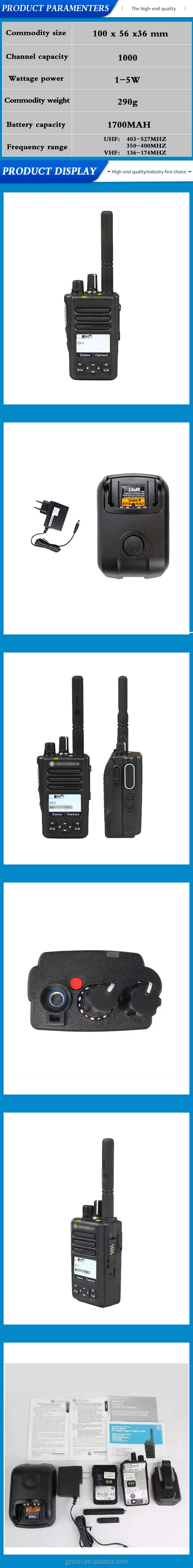 Analog/digital Dmr Portable Two-way Radio Xir E8628i For Motorola ...