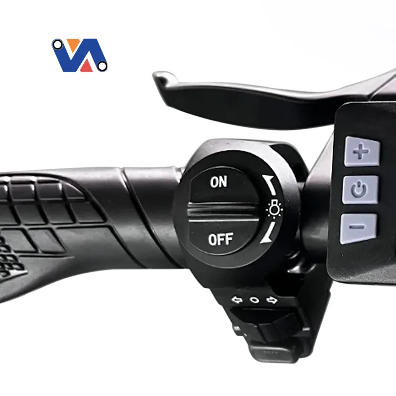 Nyt billede: OUXI V8 Fat elektrisk cykel med 3-i-1-kontakt, 48 V batteri, DC, nem installation, ABS-materiale