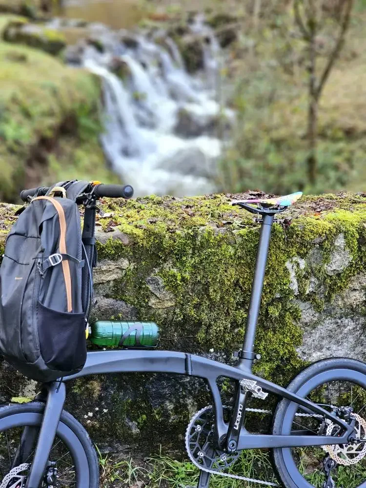 20" Folding Bike Frame Full Carbon Lightweight Aero Shaping Disc Brake