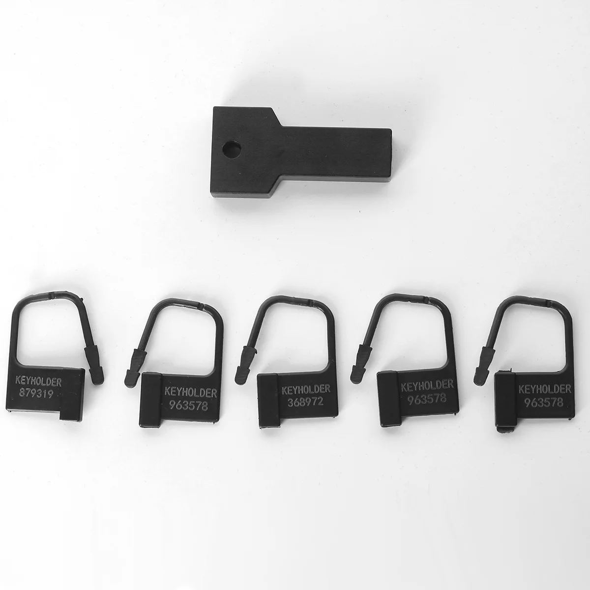 Anti-Cheating Key Holder with Five Coded Locks Chastity Cage Accessory Sex Toys