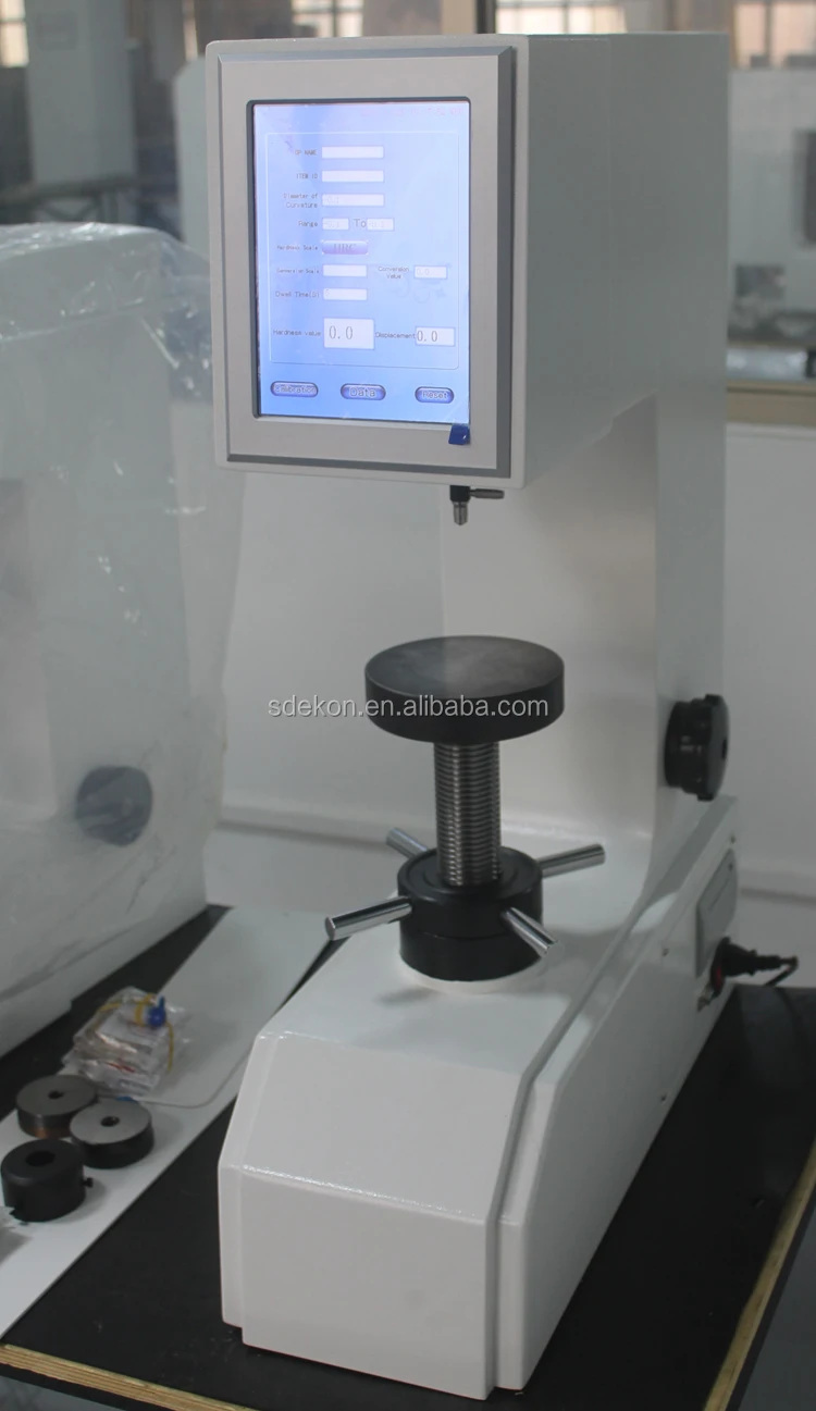 Hpb100 Touch Screen Digital Display Automatic Plastic Ball Indentation