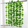 48 leaves of glued Virginia creeper (5 strips)