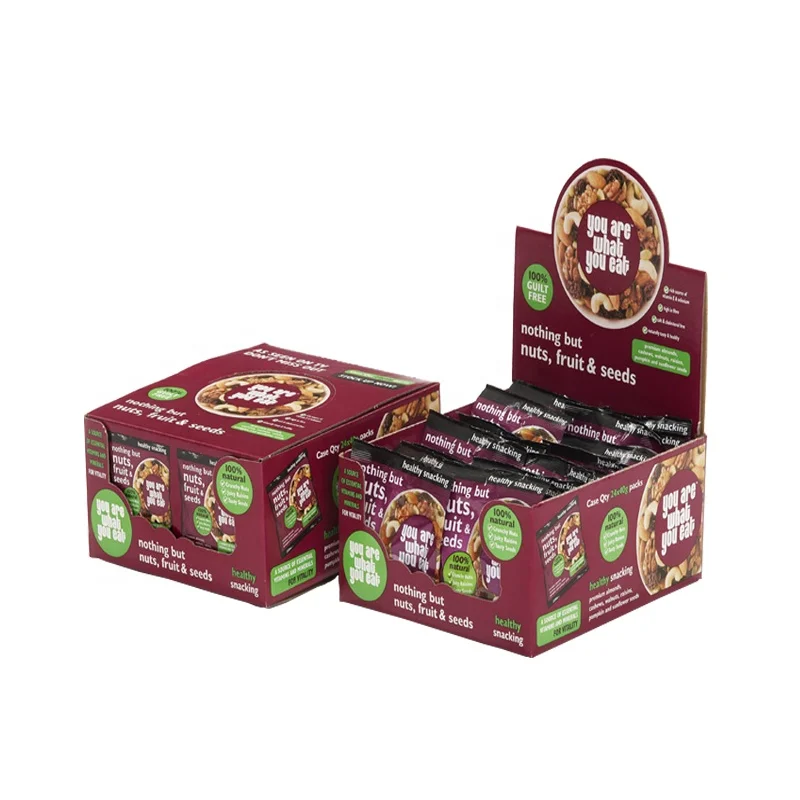 Ready-to-Ship Customized Cardboard Display Boxes Corrugated Paper Counter for Candy Perfume Packaging Wholesale Promotion