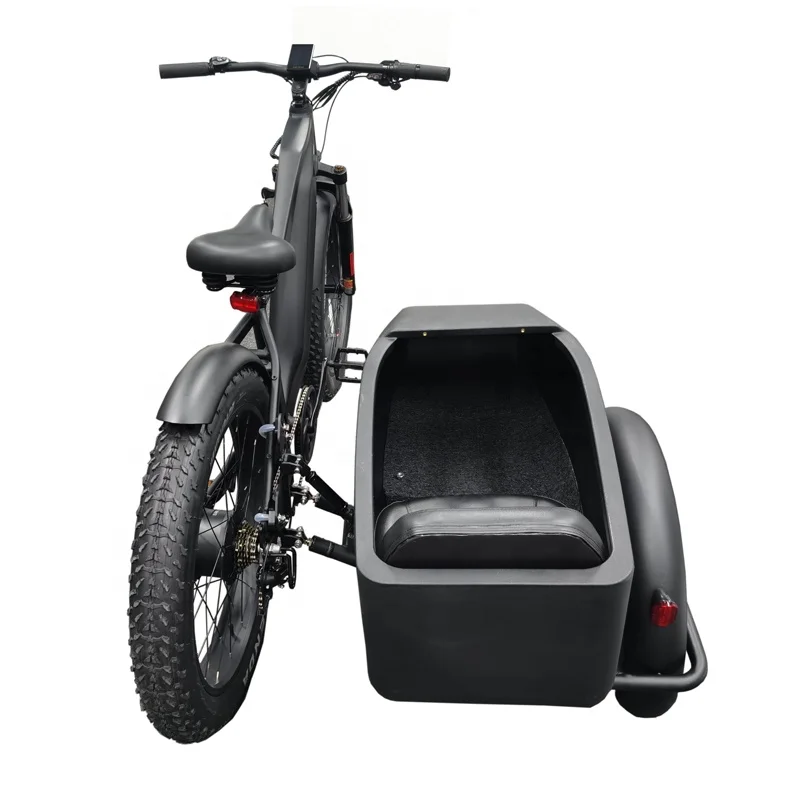 electric bicycle with sidecar For Bike SoverSky Discover the ultimate 3 wheel electric bicycle for adults eAhora M1P Sidecar with Electric