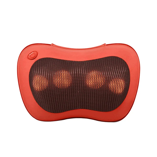 2025 New Electric Neck Shoulder Massager Car and Home Massage Pillow Neck Back Body Massager With Heating