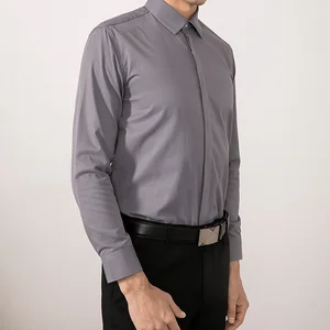 45% Cotton Customized Wholesale Men Formal Dress Shirts Men's Office Business Shirts