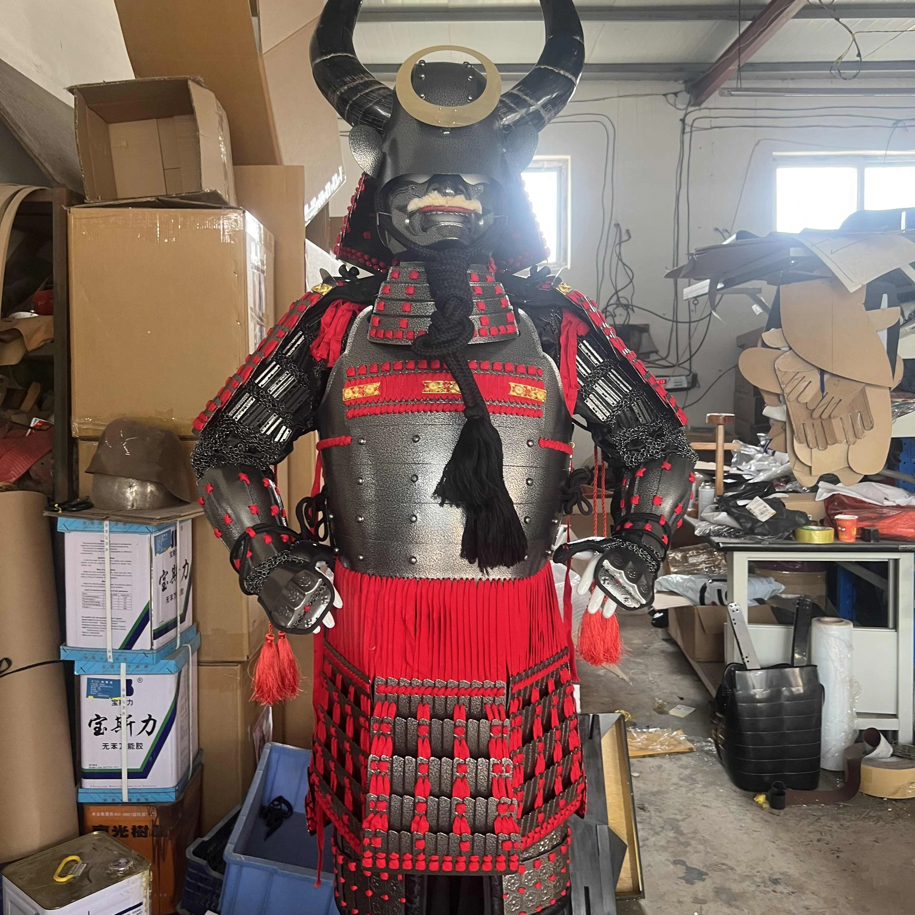 Japanese Traditional Samurai Armor for Children's Wear