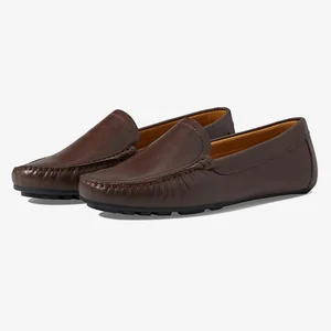 High-end Comfortable Rubber Sole Accept Customized Logo Loafers Women Leather Shoes