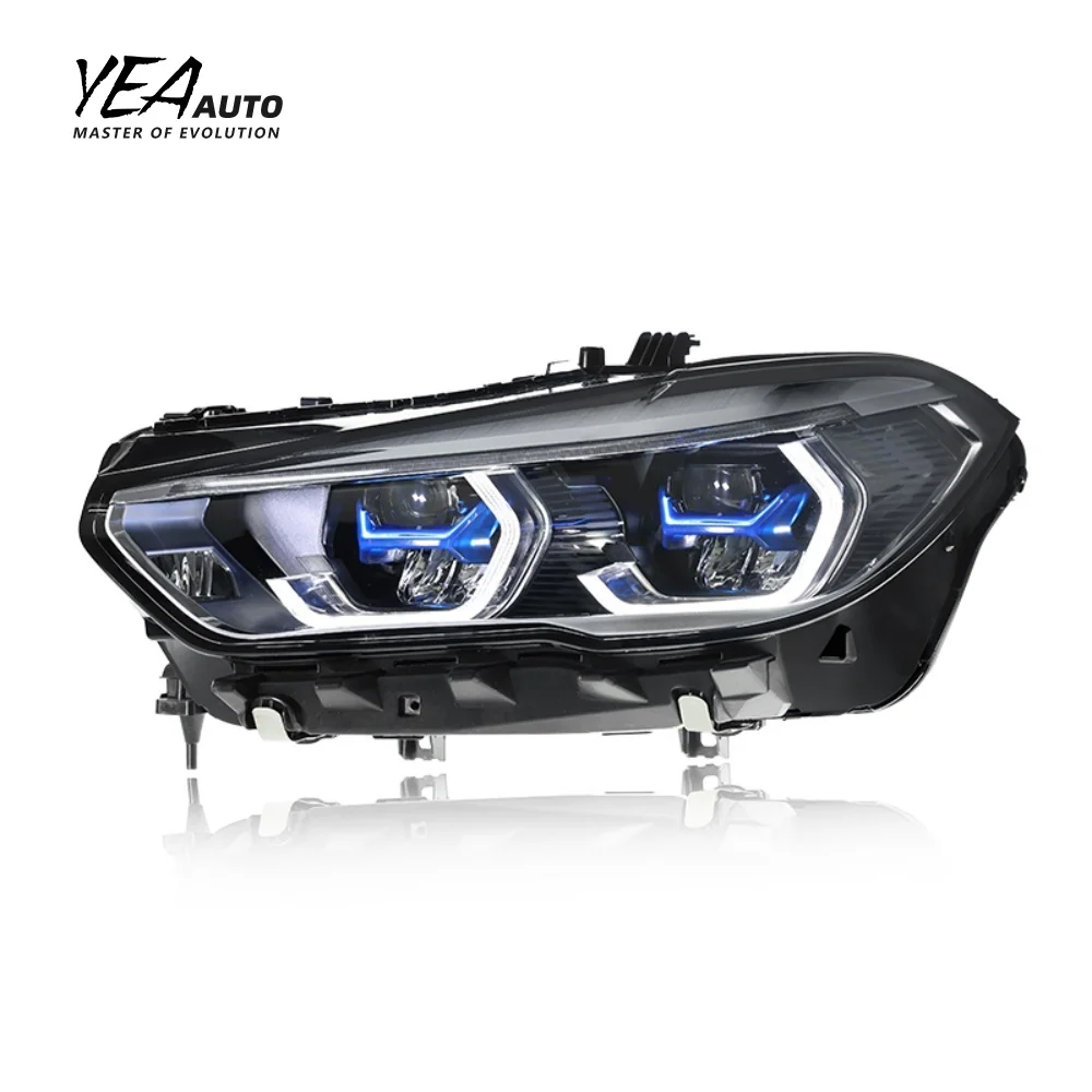 product modified head light led front lights for bmw x5 g05 headlight low to high car accessories 2019 2022 for g05 laser headlights-5
