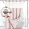 Pink-white veil-white ring