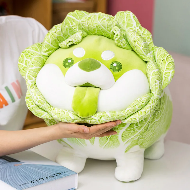 cabbage dog plush