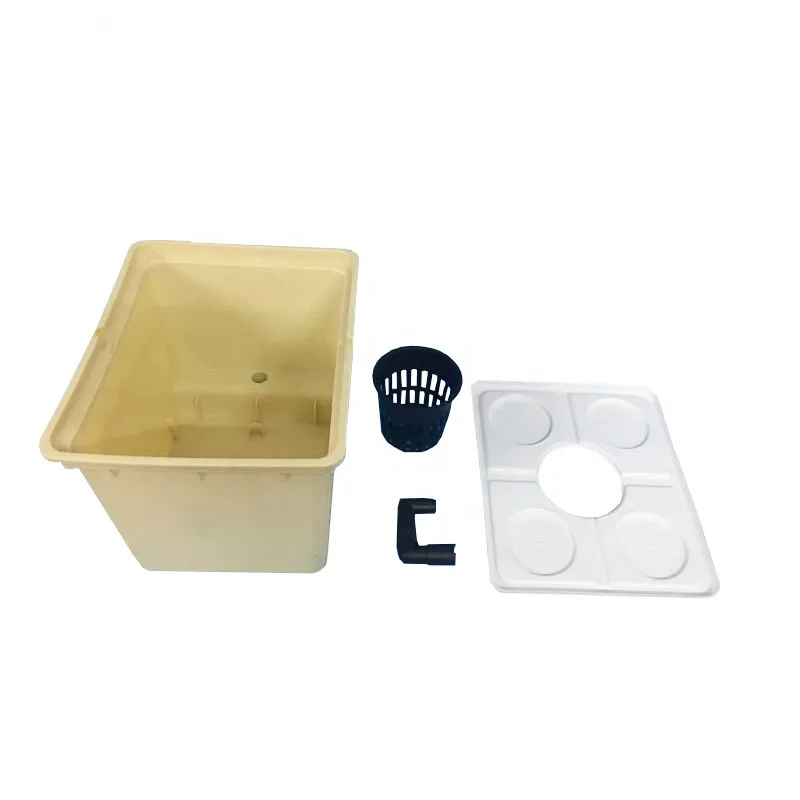 Dutch Bucket Plants Hydroponic Dutch Buckets With Lid And Net Pot 4