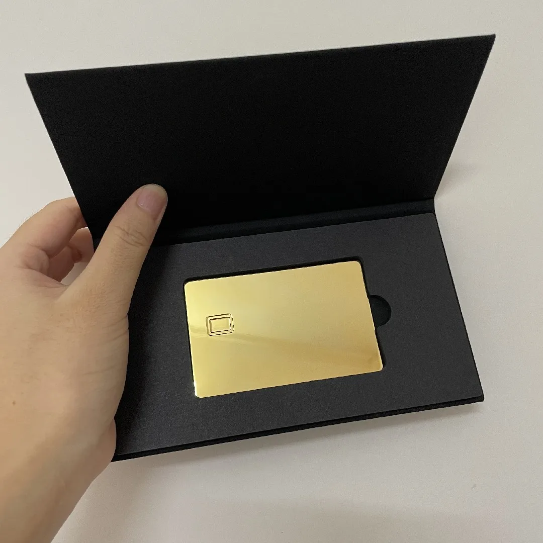 Metall-Kryptokreditkarte mit 4442-Chip-Steckplatz, Blanko-Smartcard aus  Edelstahl mit EMV-Chip| Alibaba.com