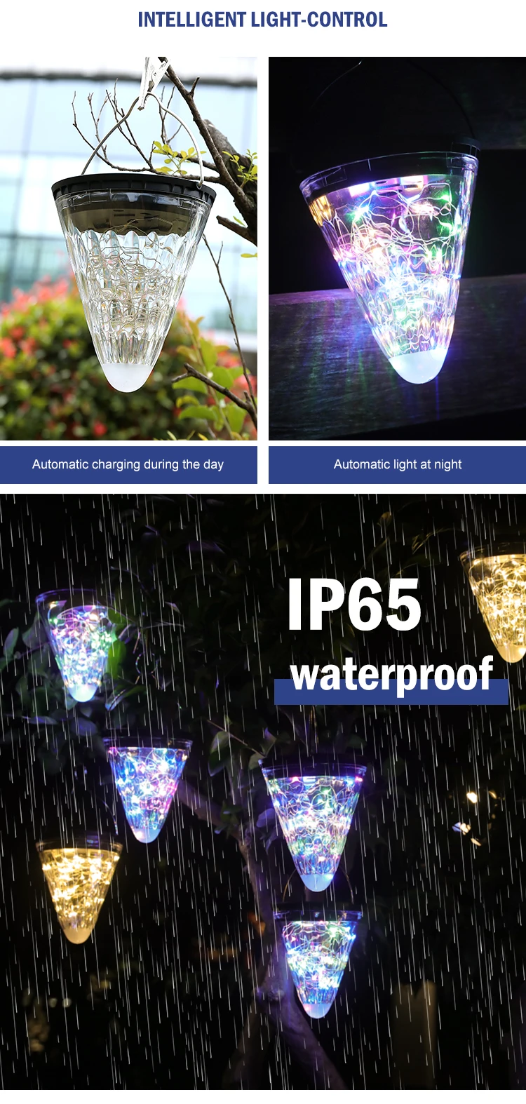 2023 Hot Sale Party Atmosphere Decoration Outdoor Ip65 Waterproof Smd Solar Led Holiday Light