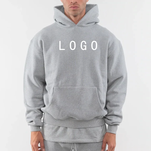 Qianshi Baggy Best Quality Hoodies With No String Custom Logo Oversized