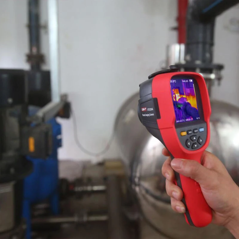 UNI-T UTi220A PRO サーマルイメージカメラ 256x192 赤/灰 色温度測定器