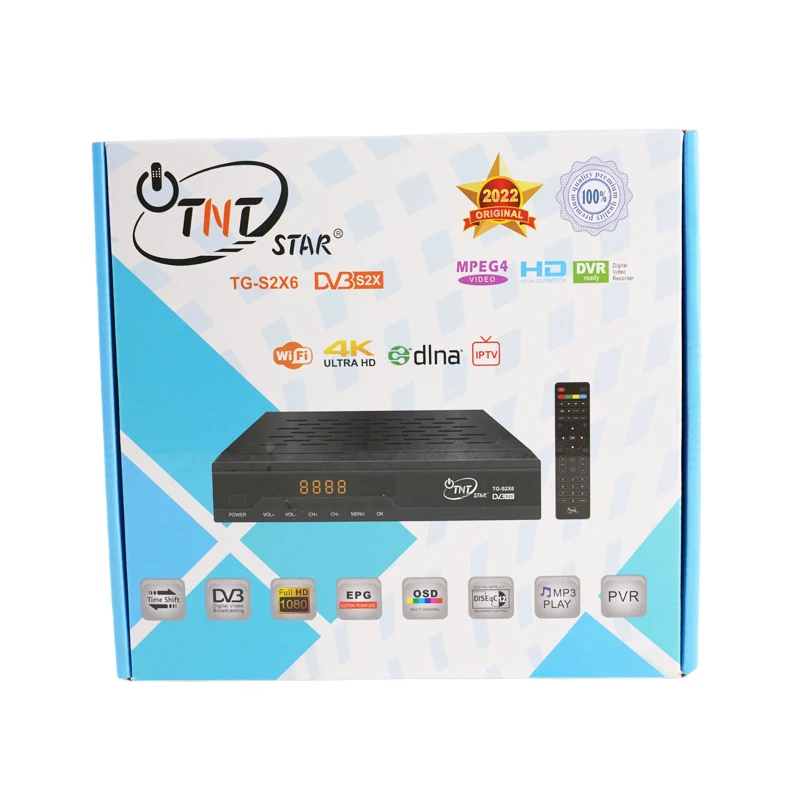 TNTSTAR TG-S2X6 Dvb s2 Full hd Download Software for Receiver Dvb s2 Satellite Receiver with Internet
