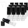 with black plastic sprayers  with lines