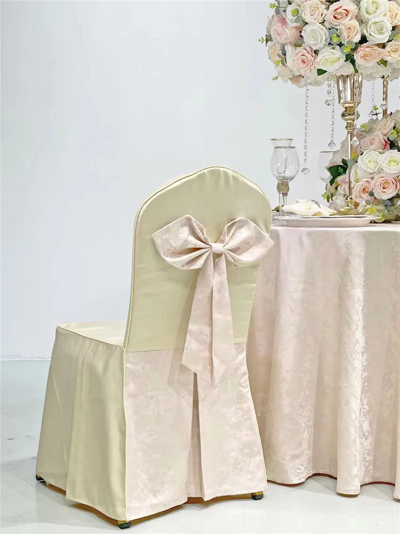 Недорогие чехлы на сиденья чехол для банкетного стула золотой свадебного декора
