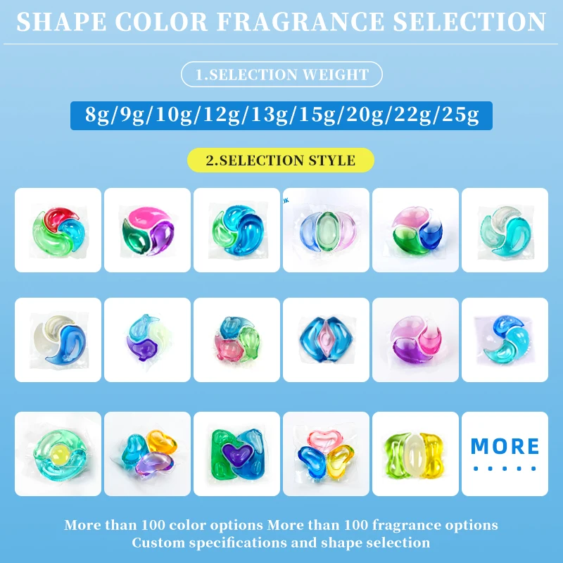 IKEDA Lab Scale Laundry Pod Machine Disposable 112 CO 3 Chamber Pods with Original Scent Detergent for Apparel