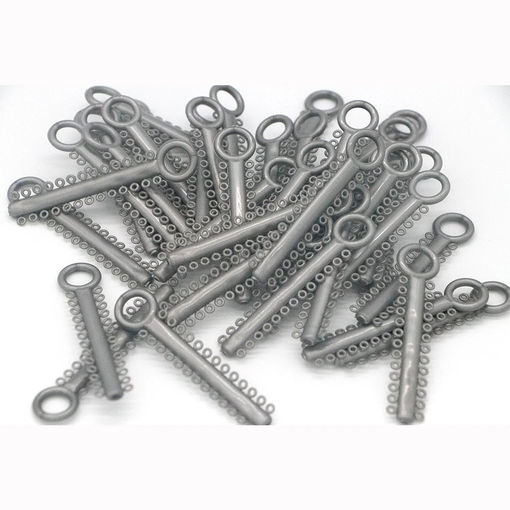 牙齿正畸结扎系带弹性橡皮筋36种颜色用于牙套