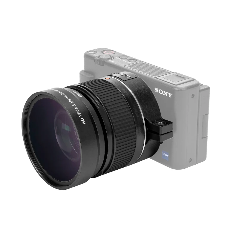 IBOOLO 140° Wide Angle Lens for Sony ZV-1 - Fixed Focus, Multi