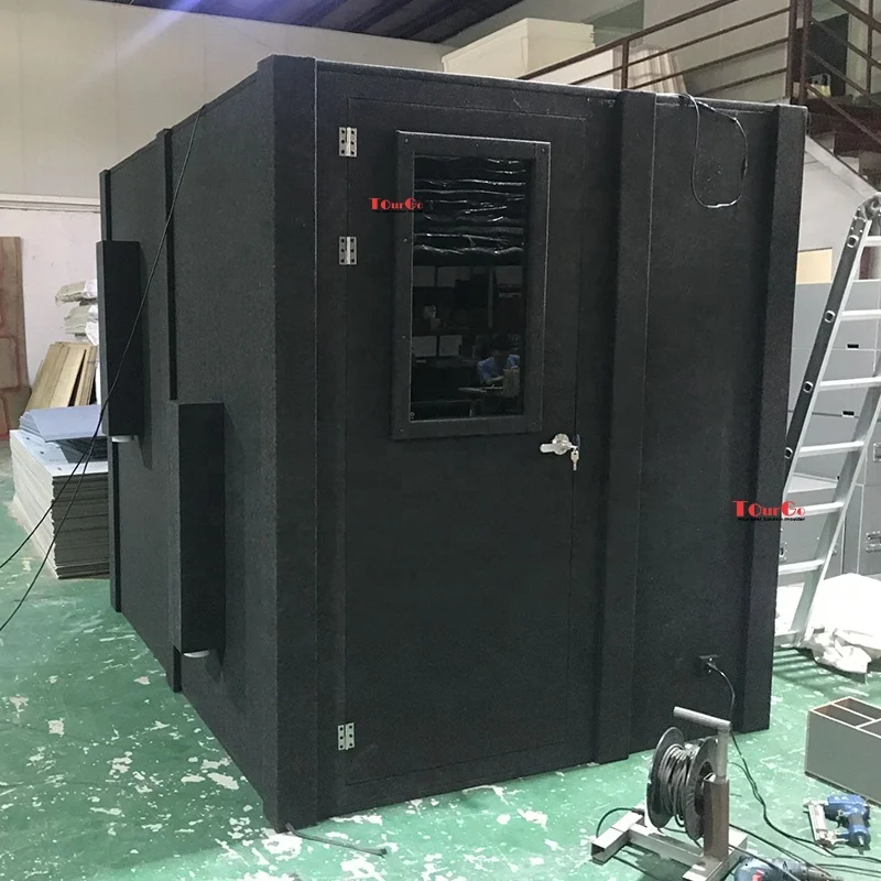 ポータブルDIY録音ブース・防音材（12mm、カスタマイズ可能）