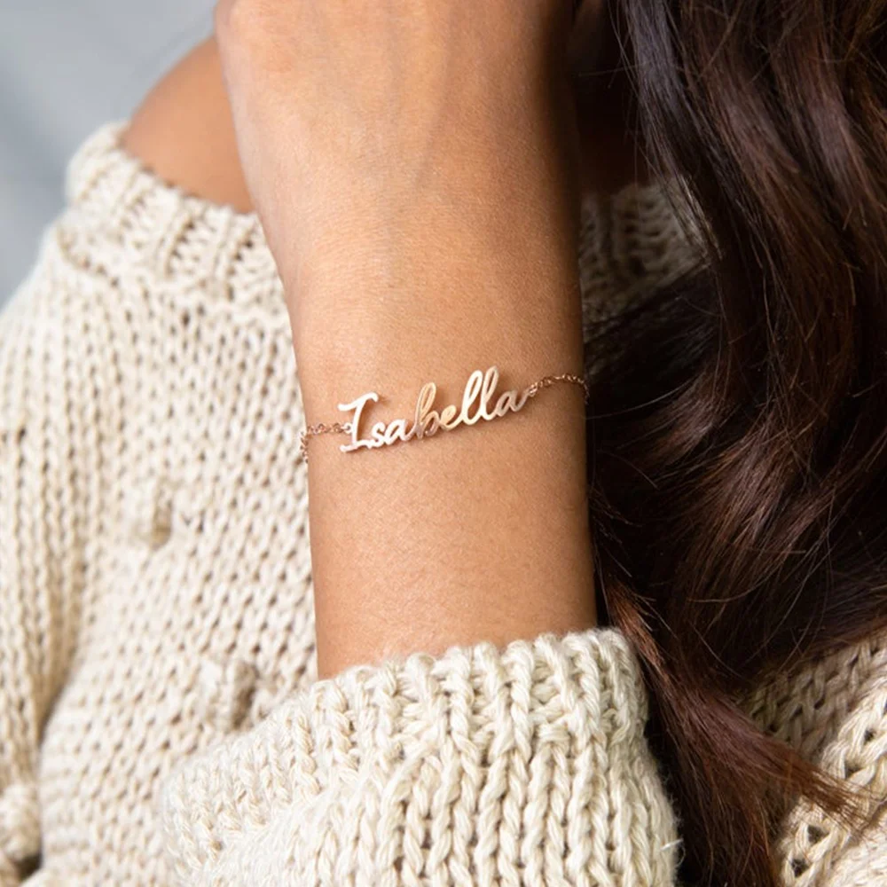 Buy Letter Pendant Charms Bracelets 