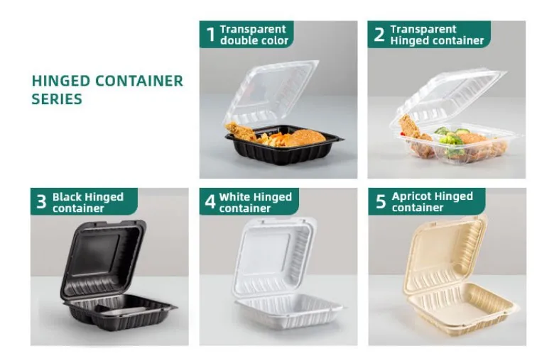 Togo Box Container Food Trays With Lids Disposable Bento Salad Ramen