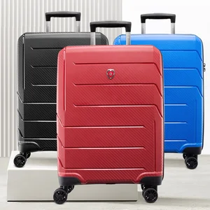 Modern Style Suitcase New Design Carry-on Luggage Sets Travel PP Luggage Suitcase