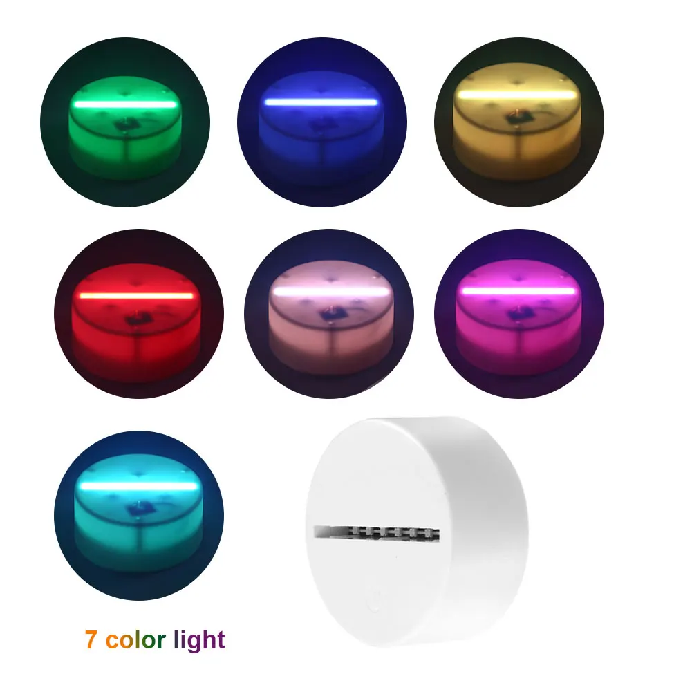 Vofull 3d Night Light Lamp Base For Acrylic Night Light Base Led 3d Led