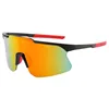 Black frame with red mercury
