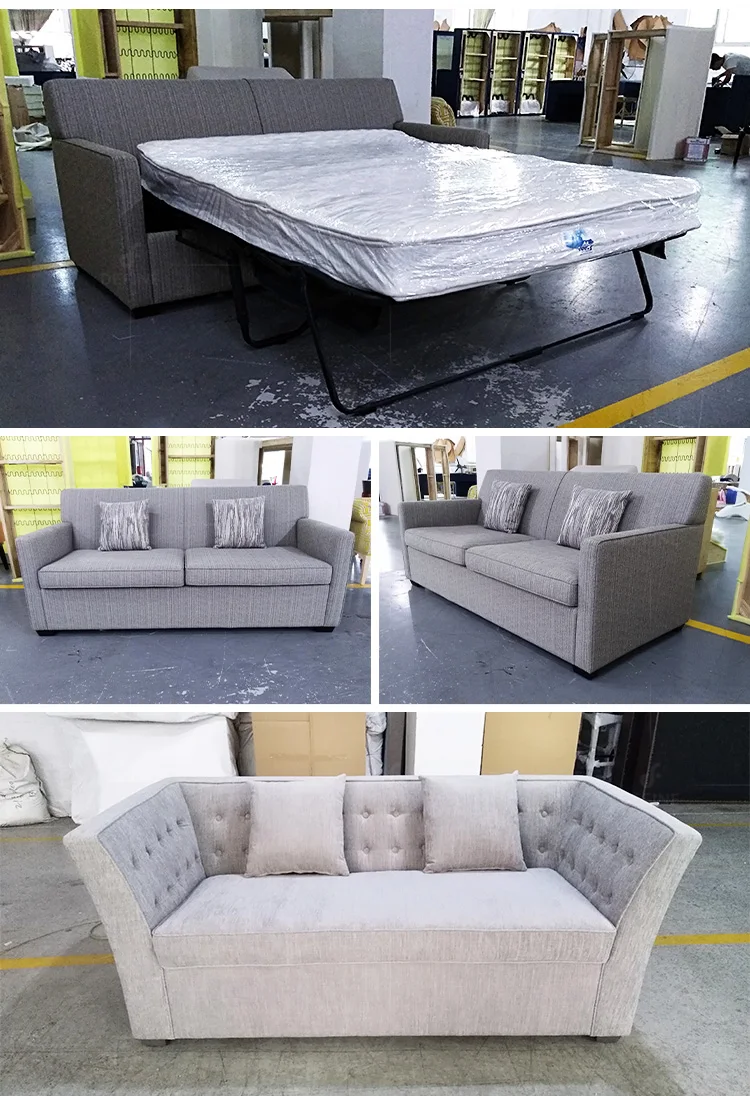 China Supplier Multifunctional Modern Design Convertible Sofa Cum Bed