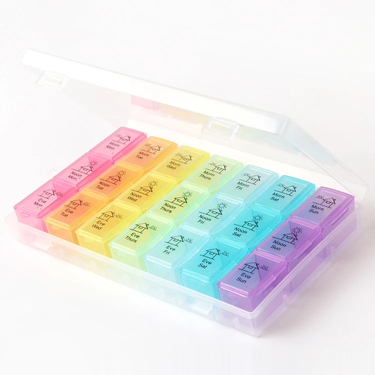 Manufacturer Customized Eco-Friendly Storage Pill Box Creative Portable Pill Box