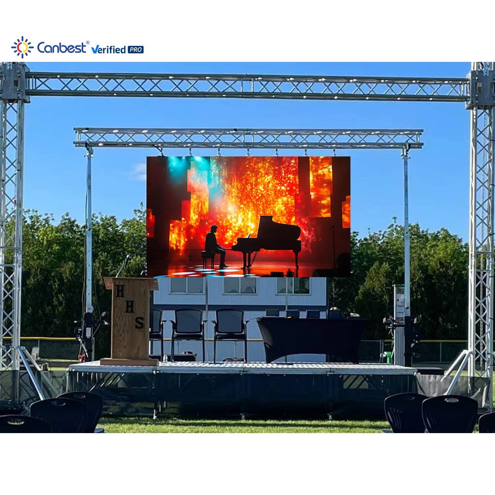 3m X 2m 3x2m High Resolution 3mm Panel Price Screen Video Wall in China Wifi De Led Display P3 Outdoor