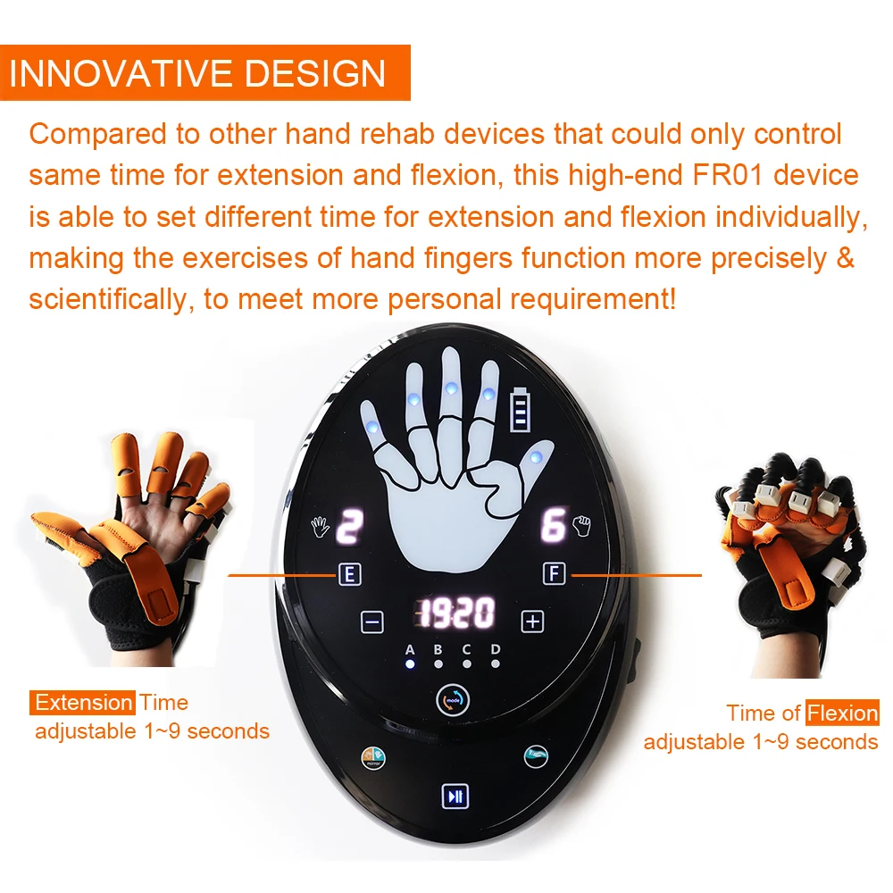 Hand Rehabilitation Training Equipment Used for Hand Stroke Hemiplegia and Hand stiffness and weakness with CE approved factory