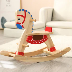 EDULAND Best Quality Unpainted Wooden Animal Ride-on Toys for Kids Children's Event Furniture Other Toy Vehicles