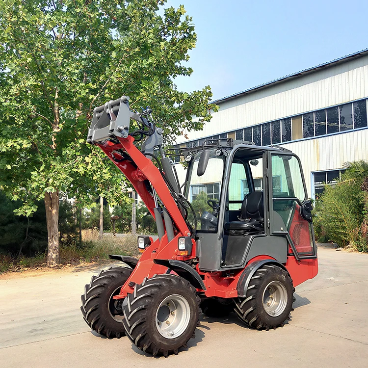 Optional Euro V Engines Articulated Mini Front End Wheel Loader DY35