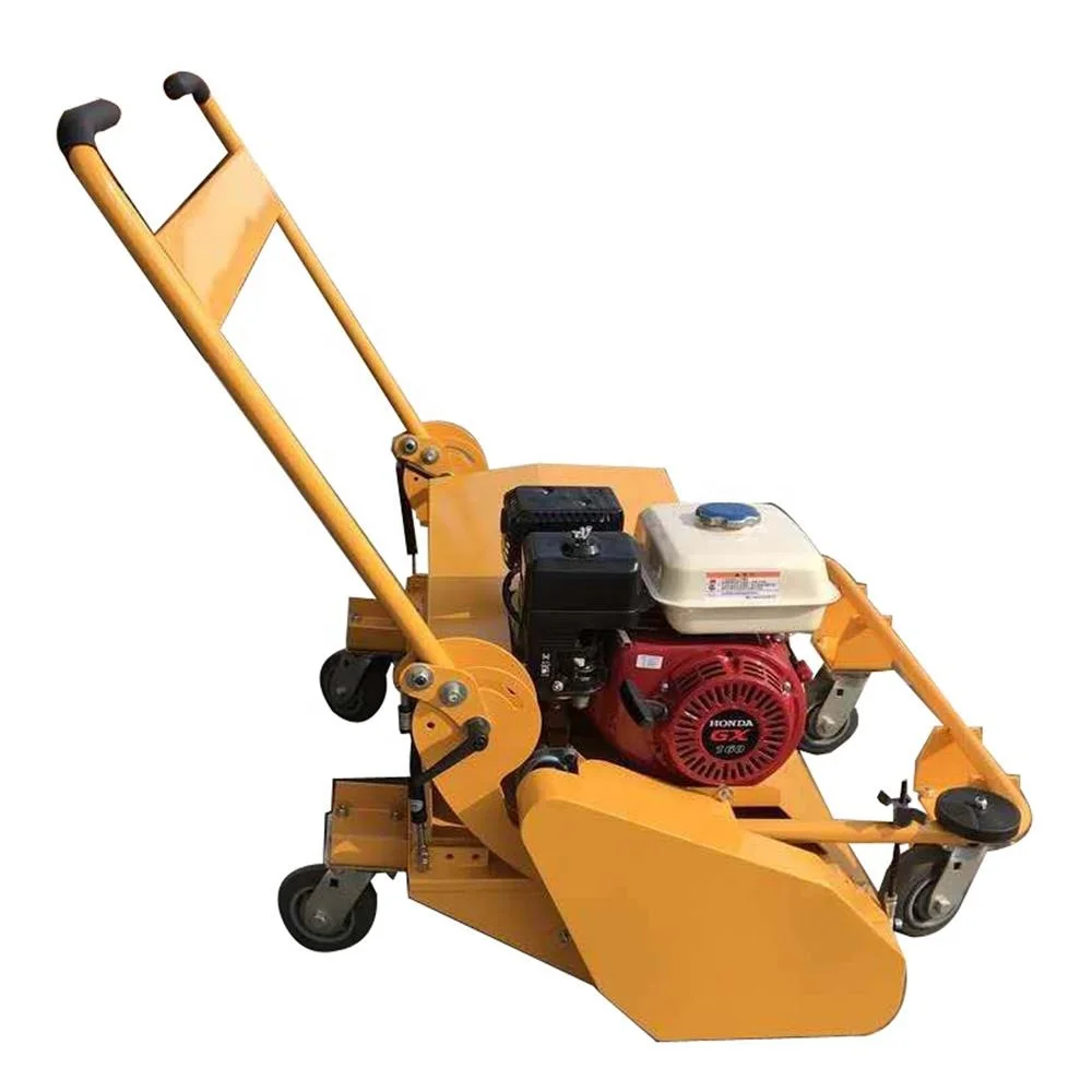 C9 Walk Behind Turf Brush Machine Gas Powered Artificial Grass Sweeper
