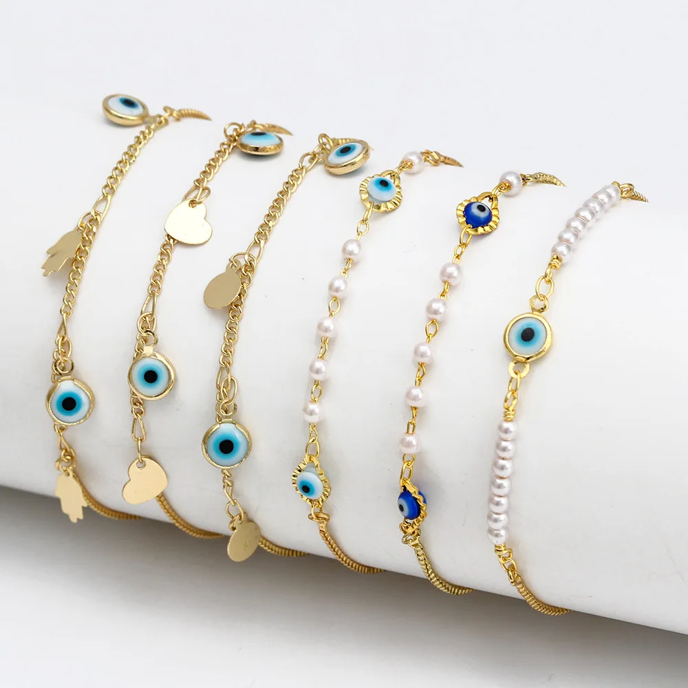 fake evil eye bracelet